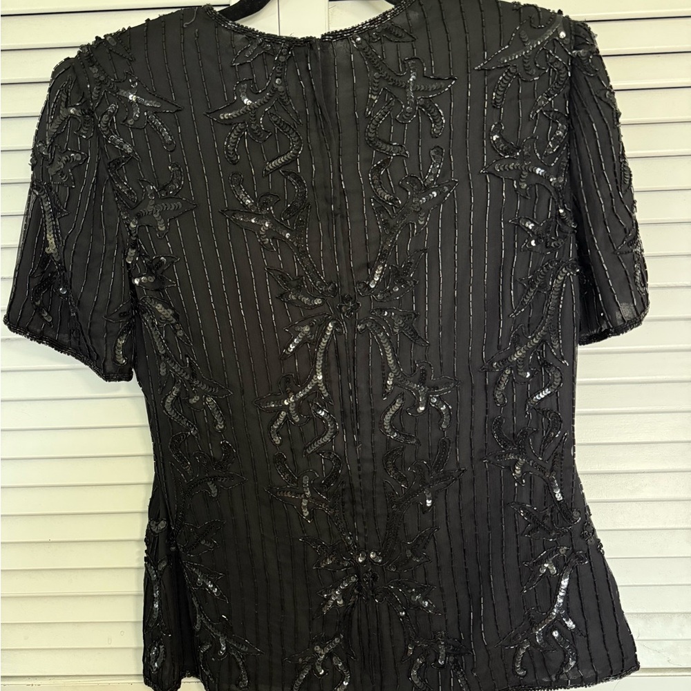Vintage Papell Boutique Evening Top